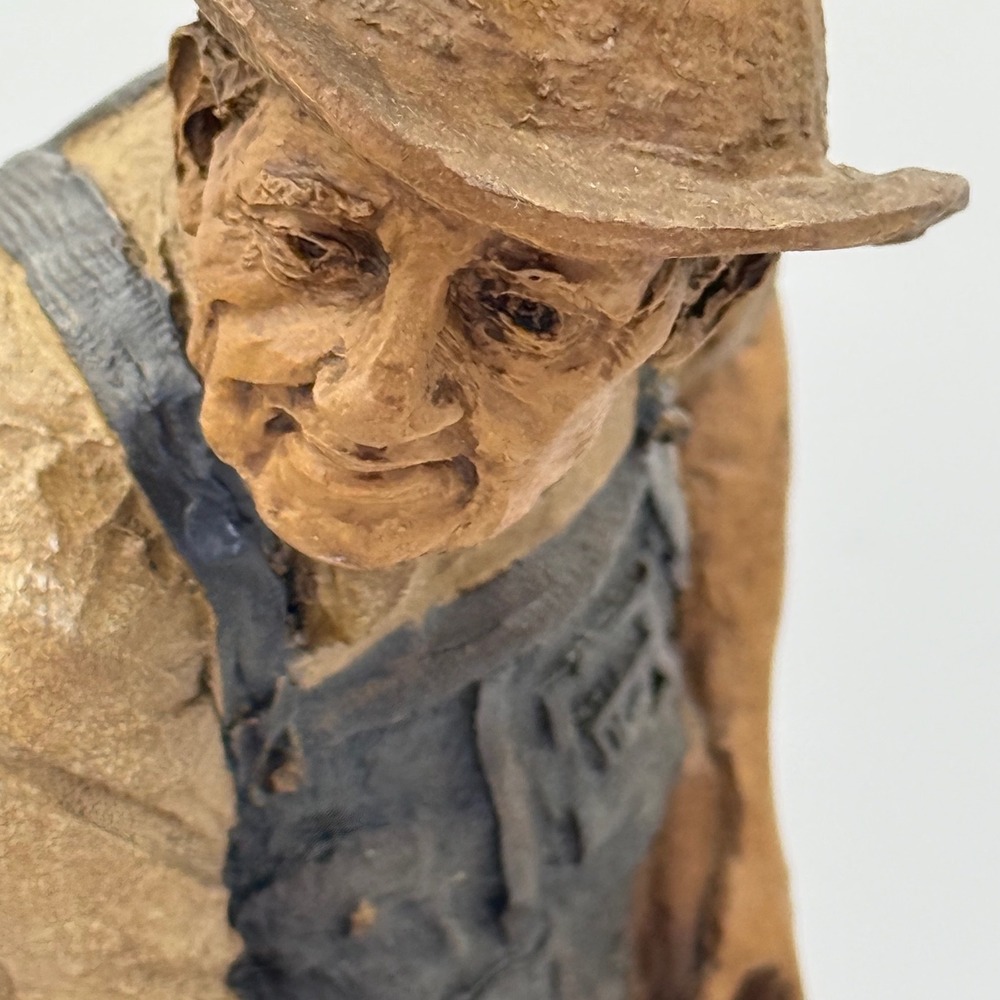 Tom Clark Cairn Studio Enoch Farmer Figurine 1988 Retired Signed Resin Art - Picture 6 of 16